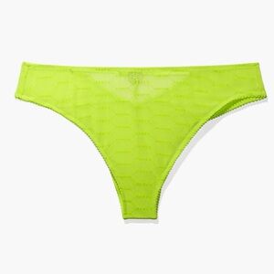 Savage X Fenty Flocked Logo Brazilian Acid Lime 2X